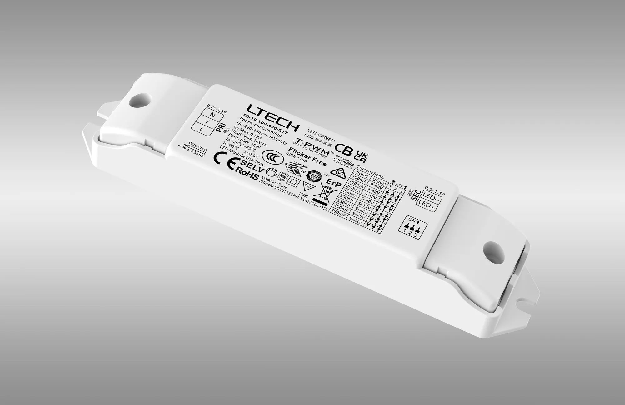 Triac Constant Current Drivers LTECH Phase cut Driver